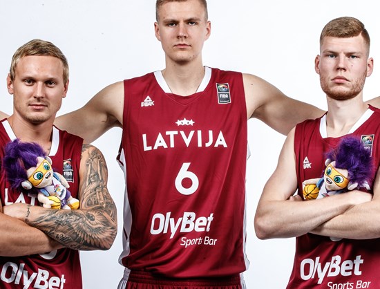 Latvia Basketball Players